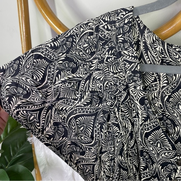 NWT Anthropologie Black and White Zadie Jumpsuit sz 16W - Picture 4 of 10